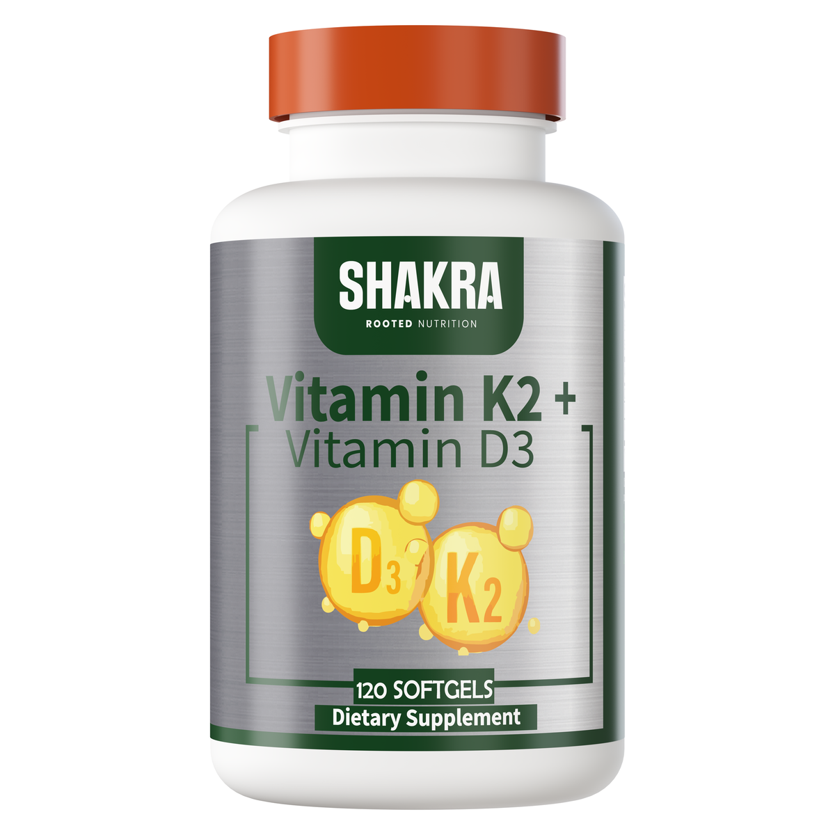 Vitamina K2D3 5000 iu 120 capsulas gel
