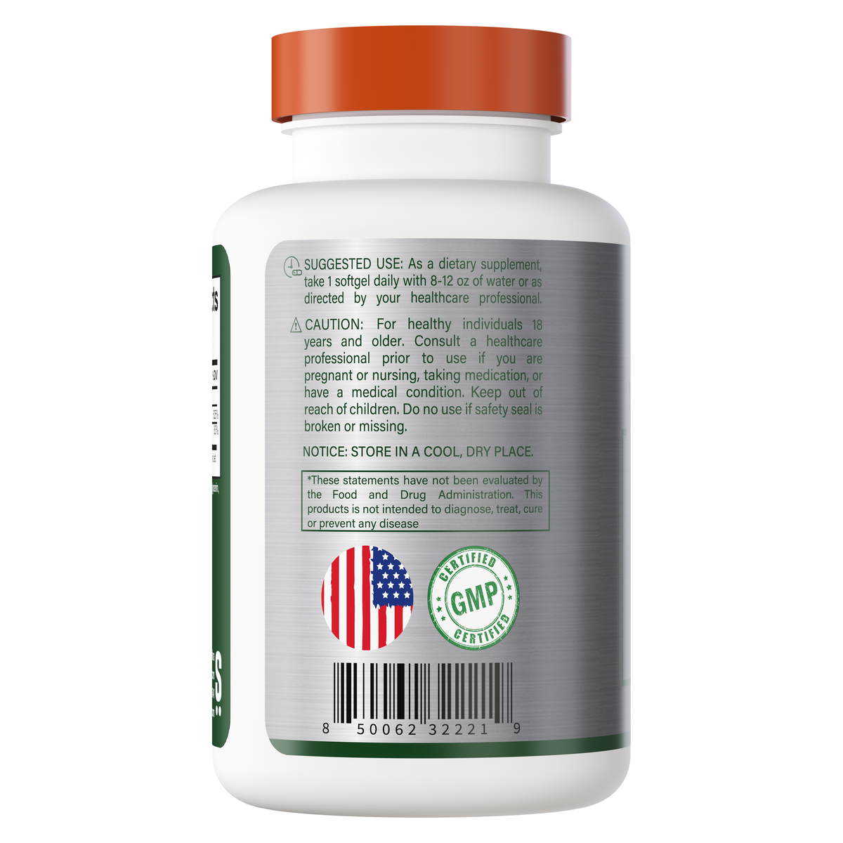 Vitamina K2D3 5000 iu 120 capsulas gel