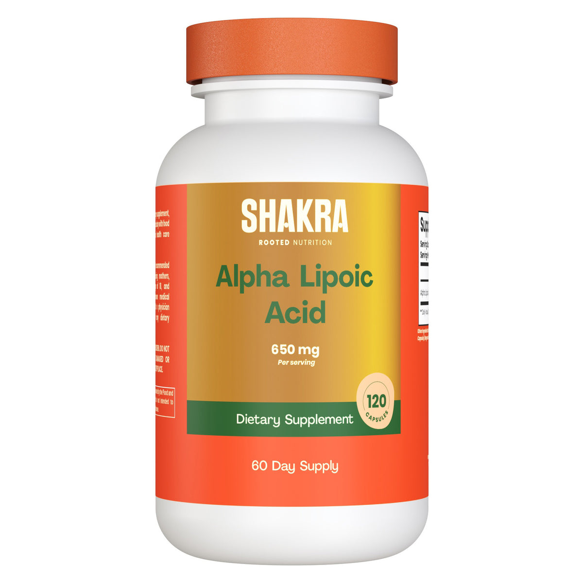 Acido Alfa Lipoico 120 Capsulas