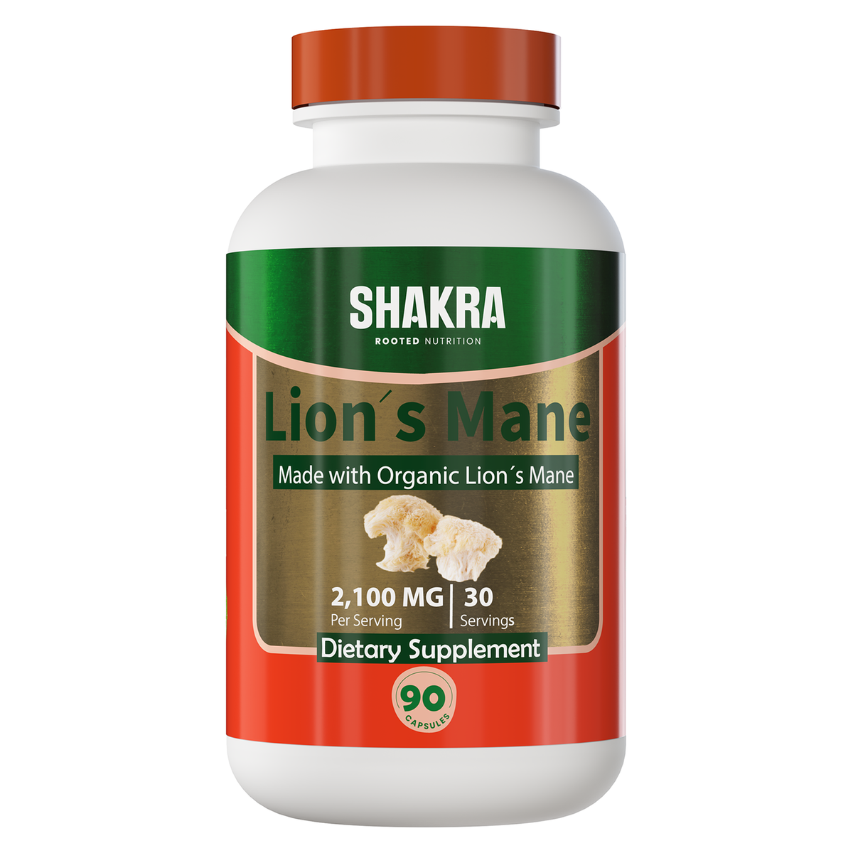 LION´S MANE MUSHROOM 2100 mg