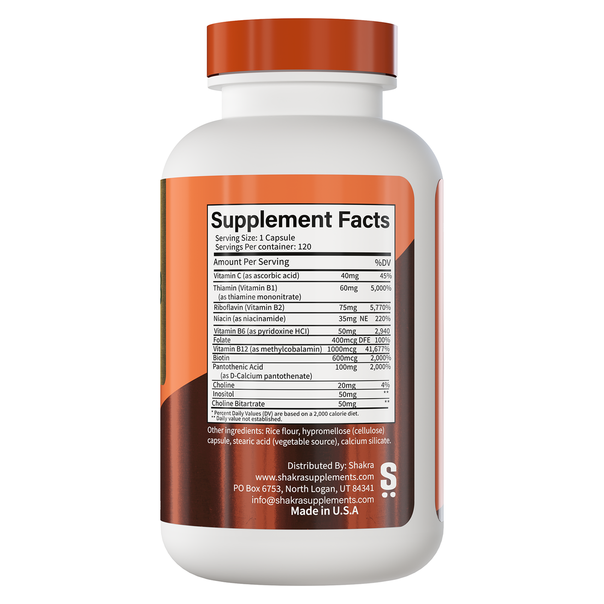 VITAMIN B COMPLEX 120