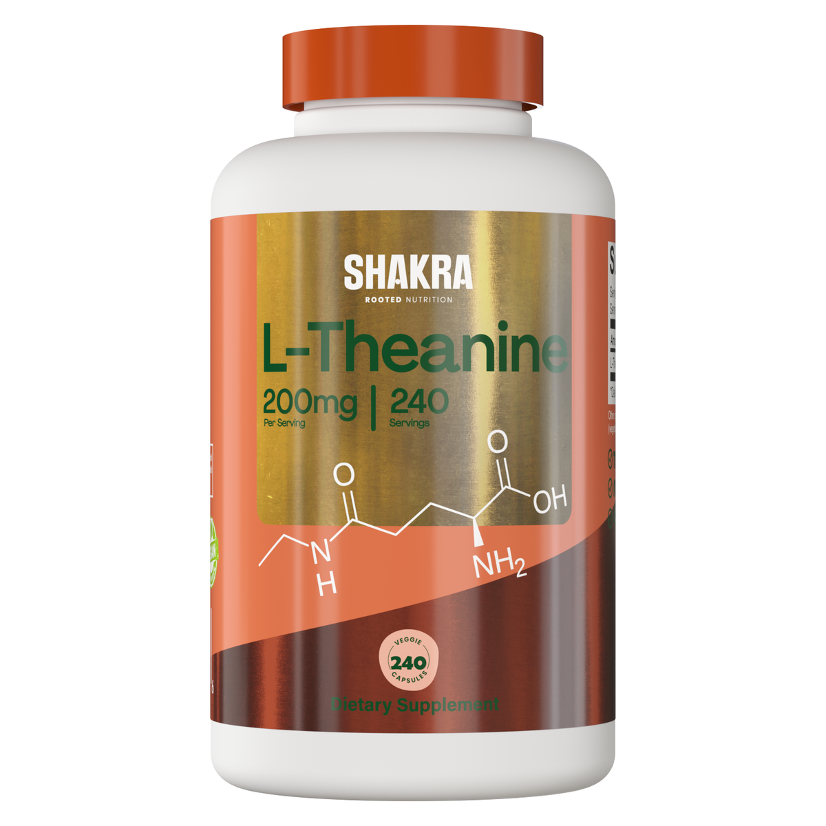 L-Teanina 200mg 240 Capsulas