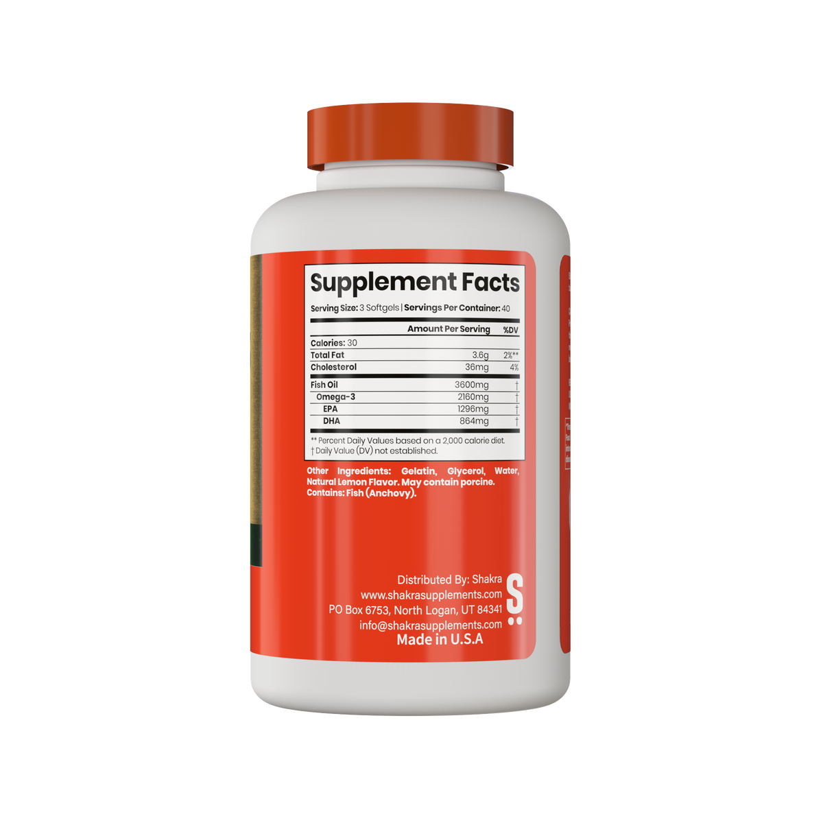 OMEGA 3 FISH OIL 120 Cap