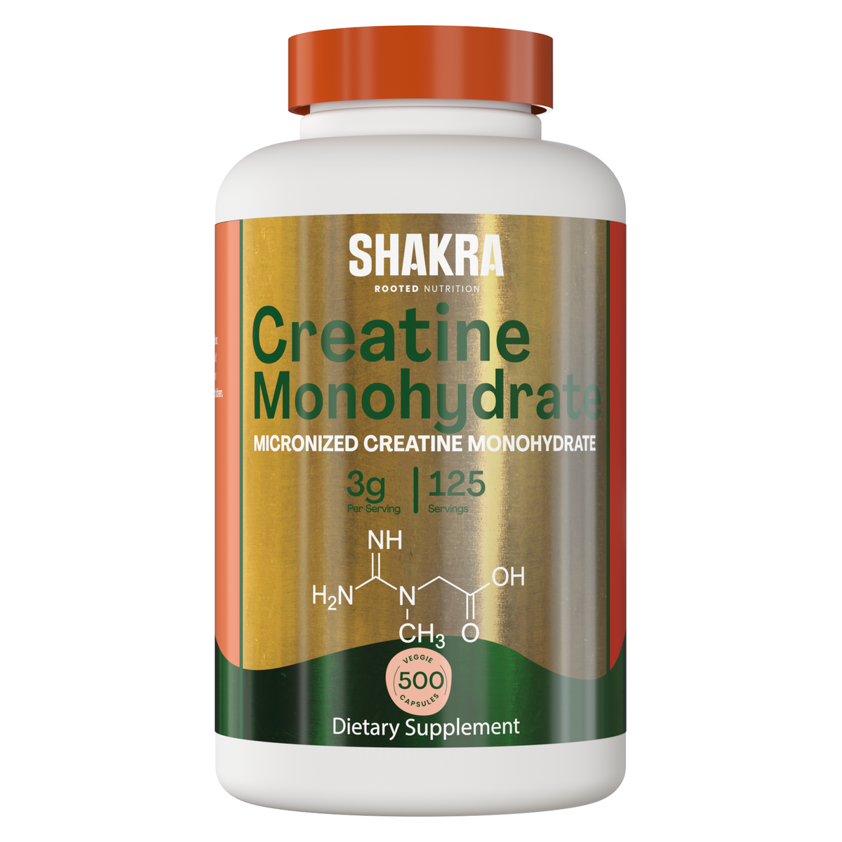 Creatina 3000mg  500 Capsulas