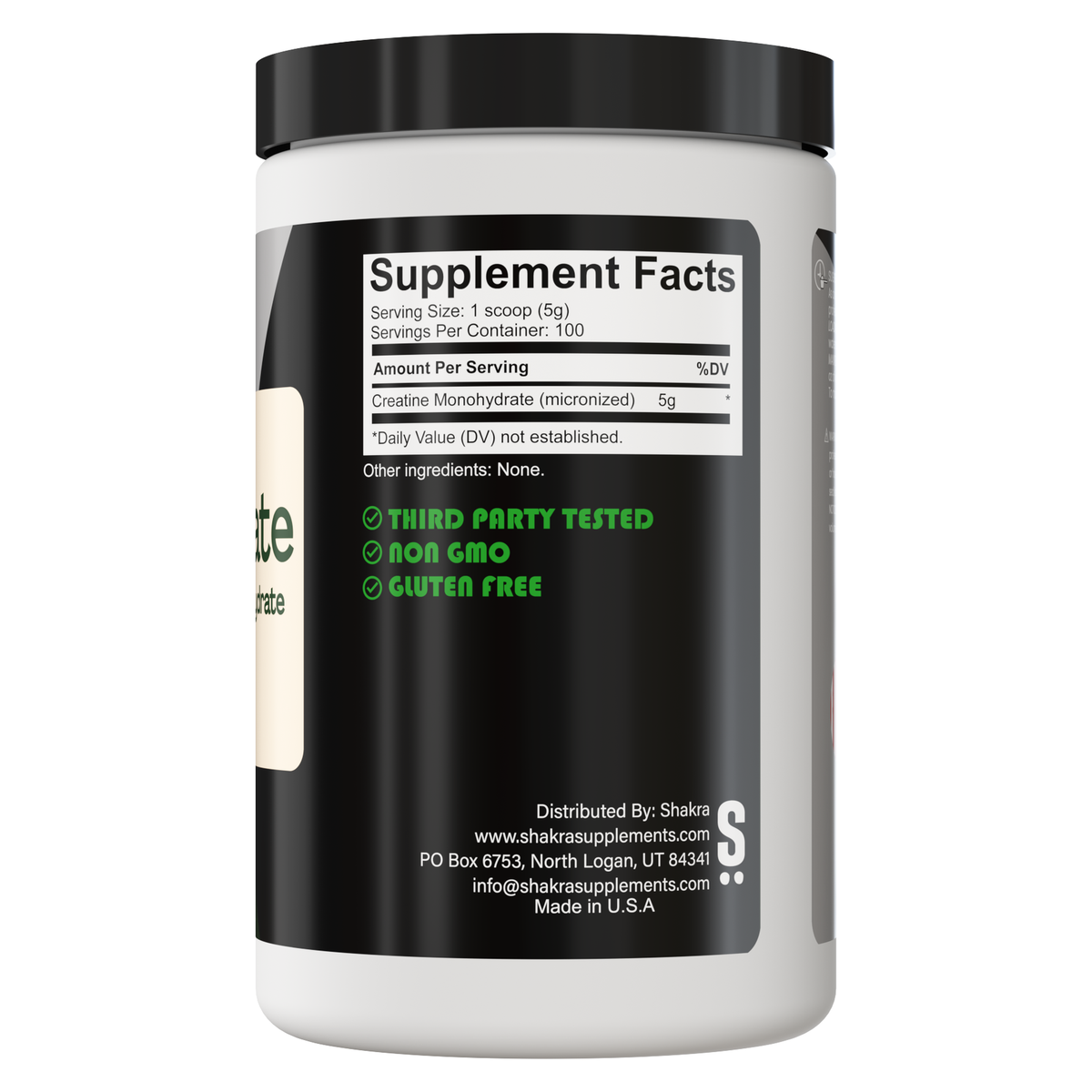 CREATINE MONOHYDRATE 5G