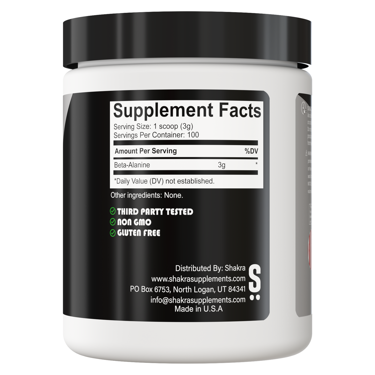 Beta Alanina Alanine 300 Gramos