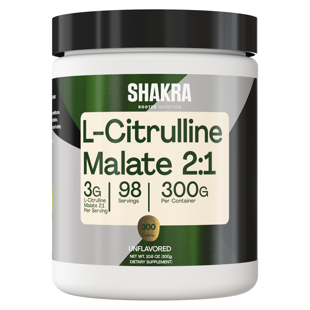 L Citrulline Malate Citrulina Malato 300 Gramos